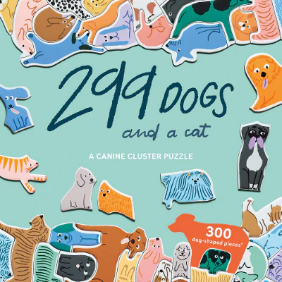 299 Dogs (and a cat) 300 Piece Jigsaw
