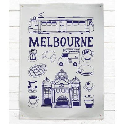Able & Game Tea Towel - Melbourne