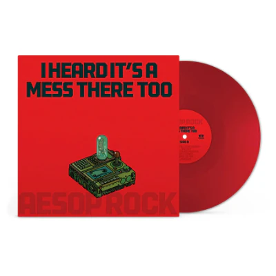Aesop Rock - I Heard It's A Mess There Too (Apple Red Vinyl)