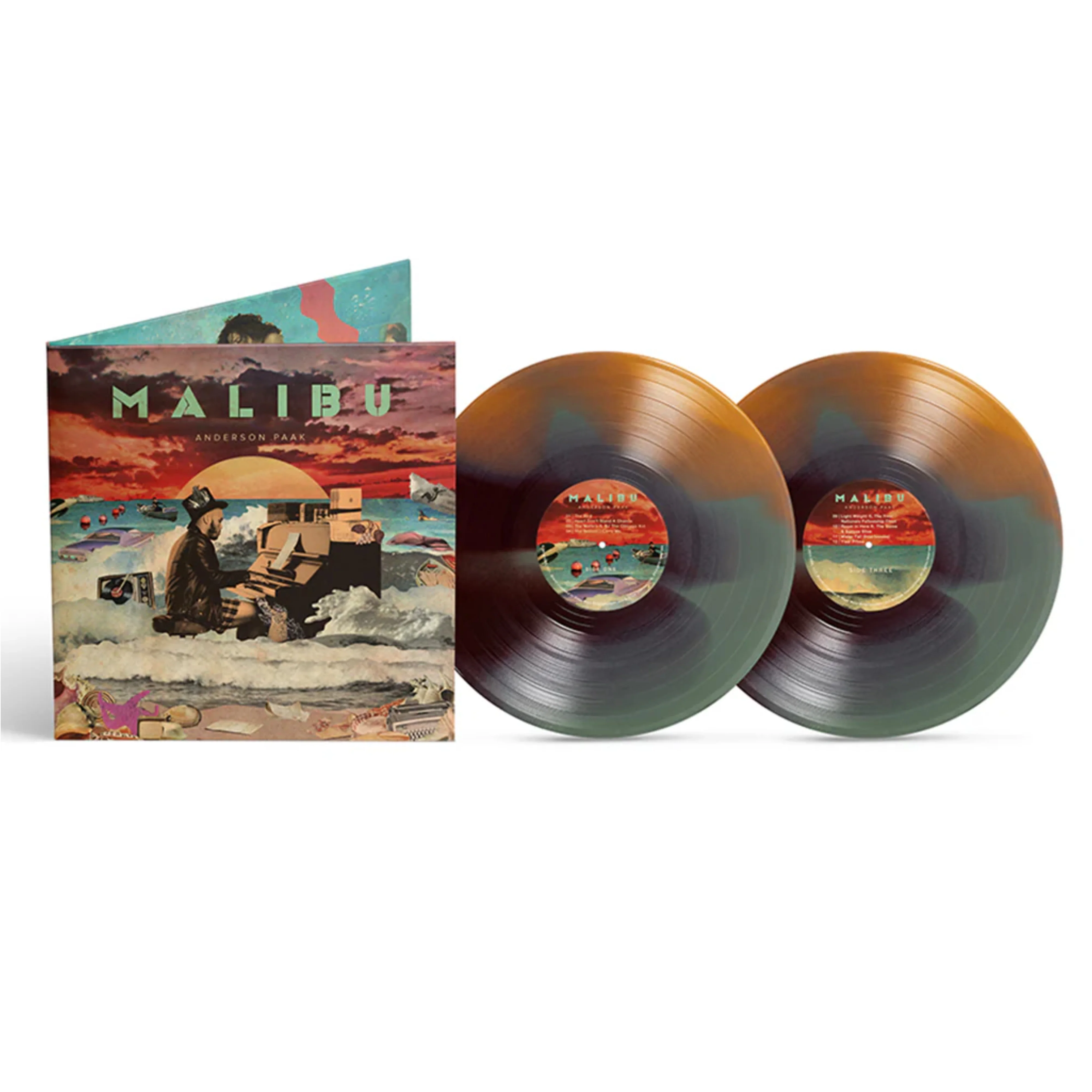 Anderson .Paak - Malibu (10 Year Anniversary) (Malibu Sleeve Coloured 2LP Vinyl) (Pop-Up Gatefold Sleeve)