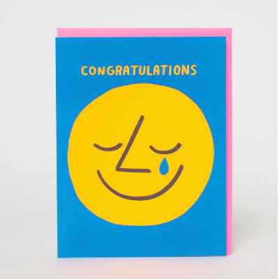 Ashkahn Card - Congratulations (Tear Drop)