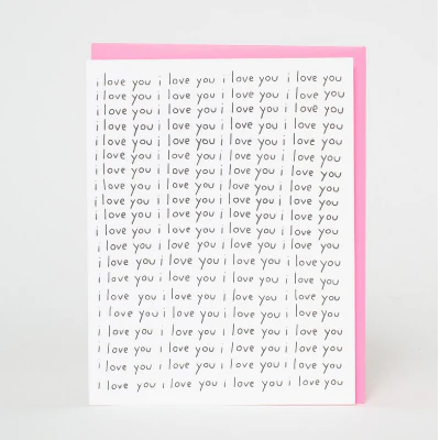 Ashkahn Card - I Love You (Lots)