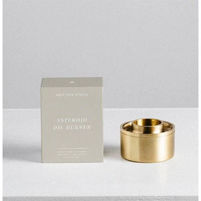 Brass Asteroid Oil Burner - Addition Studio