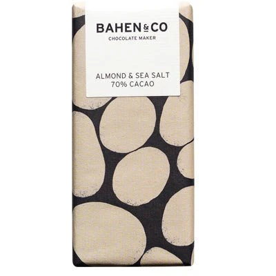 Bahen & Co Chocolate - Almond Sea Salt 70% Cacao