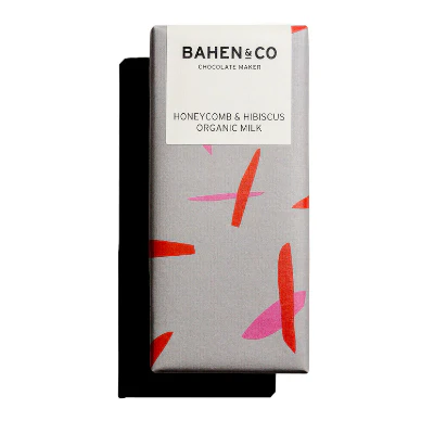 Bahen & Co Chocolate - Honeycomb & Hibiscus Organic Milk