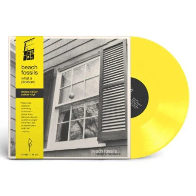 Beach Fossils - What A Pleasure (Transparent Yellow Coloured Vinyl)