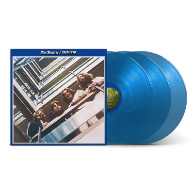 Beatles, The - The Beatles: 1967 â 1970 (Blue Album) (3LP Limited Blue Coloured 2023 Edition Vinyl)