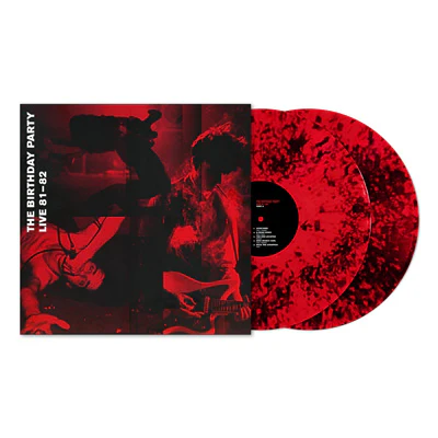 Birthday Party - Live 81-82 (Transparent Red With Black Dust Vinyl)