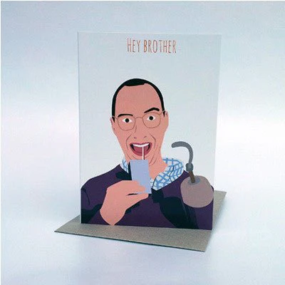 Meet Me In Shermer Card - Hey Brother