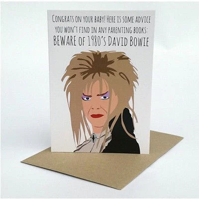 Meet Me In Shermer Card - David Bowie