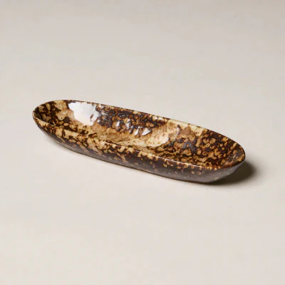 Ceramic Holder (Chocolate Colour) - The Collector / Gentle Habits