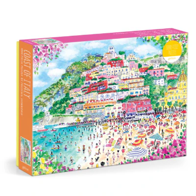 Coast of Italy 1000 Piece Puzzle - Michael Storrings and Galison