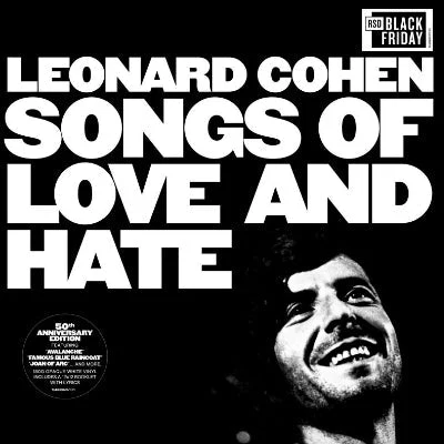 Cohen, Leonard - Songs of Love and Hate (RSD Black Friday 50th Anniversary White Coloured Vinyl)