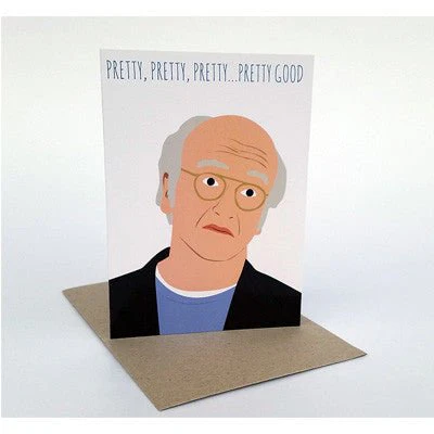 Meet Me In Shermer Card - Larry David