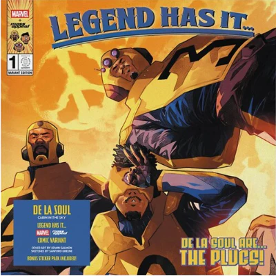 De La Soul - Cabin In The Sky (Marvel Alt Cover & Coloured 2LP Vinyl) - Image 2