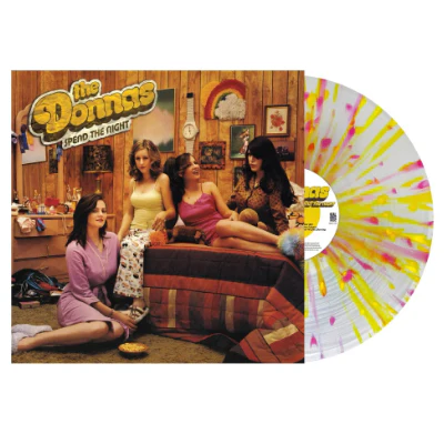 Donnas, The - Spend The Night (Clear, Canary & Pink Splatter Coloured Vinyl)