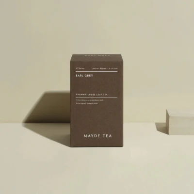 Earl Grey (40x Bag Box Tea) by Mayde Tea