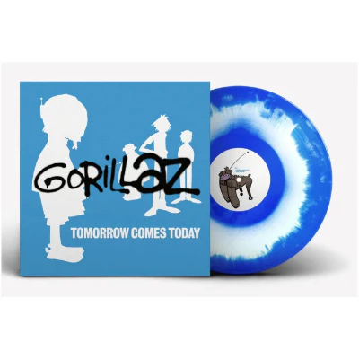 Gorillaz - Tomorrow Comes Today (Blue and White 12" Vinyl EP)