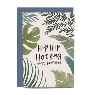 In The Daylight Card - Hip Hip Hooray Happy Birthday