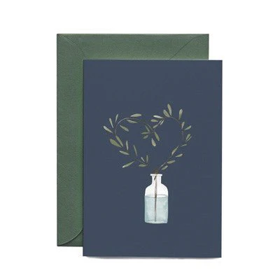 In The Daylight Card - Loveheart Branches