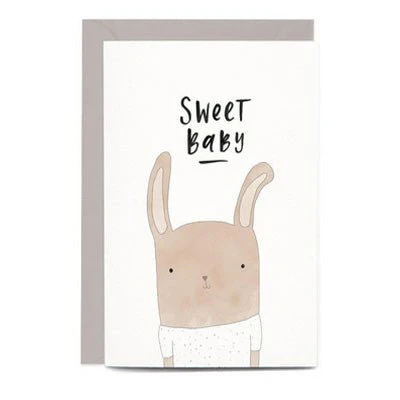 In The Daylight Card - Sweet Baby Rabbit