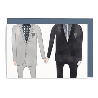 In The Daylight Card - Wedding Grooms