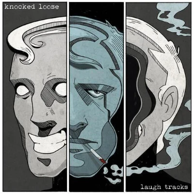 Knocked Loose - Laugh Tracks (Bone w/Rainbow Splatter Coloured Vinyl Reissue)