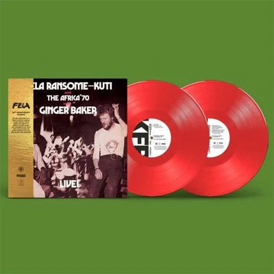 Kuti, Fela & Ginger Baker - Fela Live With Ginger Baker (Limited Edition Red Vinyl)