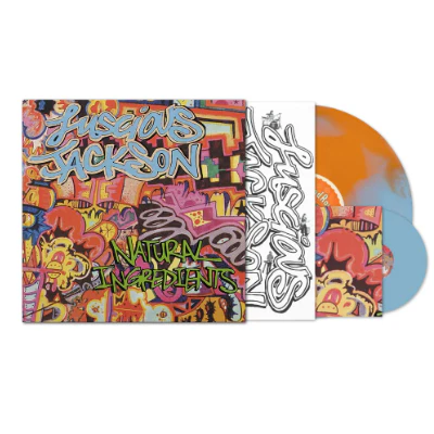 Luscious Jackson - Natural Ingredients (Grand Royal Blue and Orange Swirl Colour Vinyl + 7")
