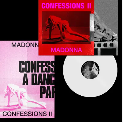 Madonna - Confessions II (Indies White Vinyl)
