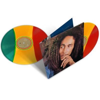 Marley & The Wailers, Bob - Legend: Best of Bob Marley (30th Anniversary Tri-Colour Edition) (2LP Vinyl)