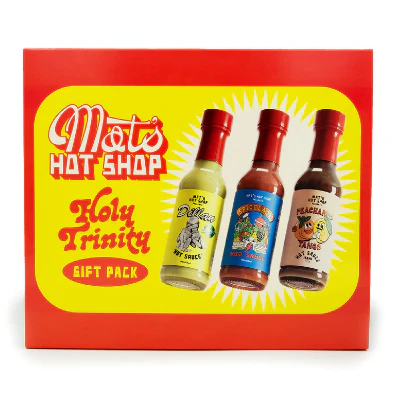 Mat's Hot Shop -  Holy Trinity Hot Sauce Gift Pack (3 Bottles)