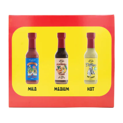 Mat's Hot Shop -  Holy Trinity Hot Sauce Gift Pack (3 Bottles) - Image 2