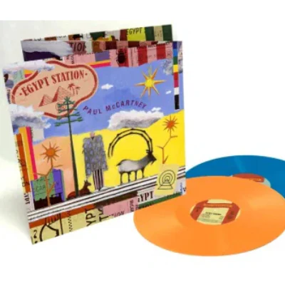 McCartney, Paul - Egypt Station (Limited Deluxe Orange & Blue Coloured Vinyl) (2LP Vinyl)