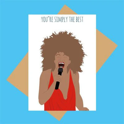 Meet Me In Shermer Card - Simply The Best Tina Turner