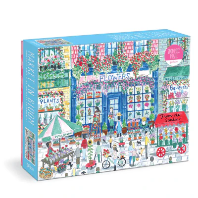 Michael Storrings Market In Bloom 2000 Piece Jigsaw Puzzle