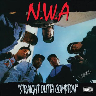 N.W.A ‎- Straight Outta Compton (Standard Black Vinyl)