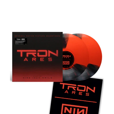 Nine Inch Nails - Tron: Ares Soundtrack (Red/Black Coloured 2LP Vinyl)