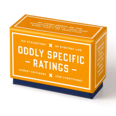 Oddly Specific Ratings