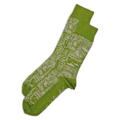 Otto & Spike Socks - Melbourne (Dk Apple)