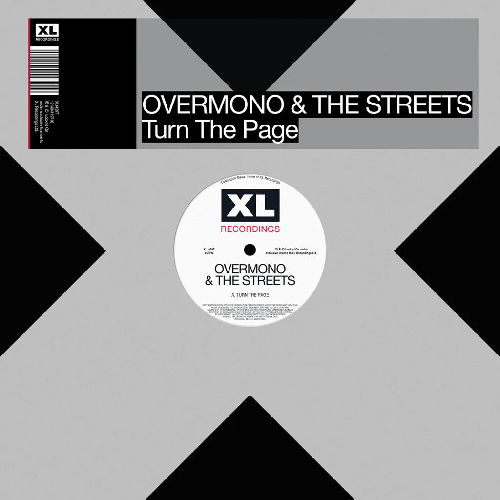 Overmono + The Streets - Turn The Page (12" Vinyl)