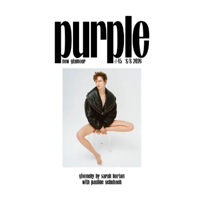Purple Magazine - Issue 45: The New Glamour issue (Givenchy by Sarah Burton with Pauline Schubach Cover)