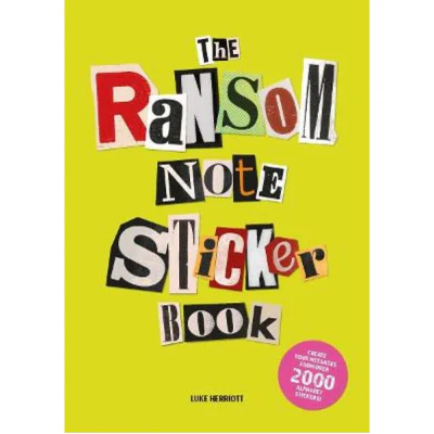 Ransom Note Sticker Book - Luke Herriott