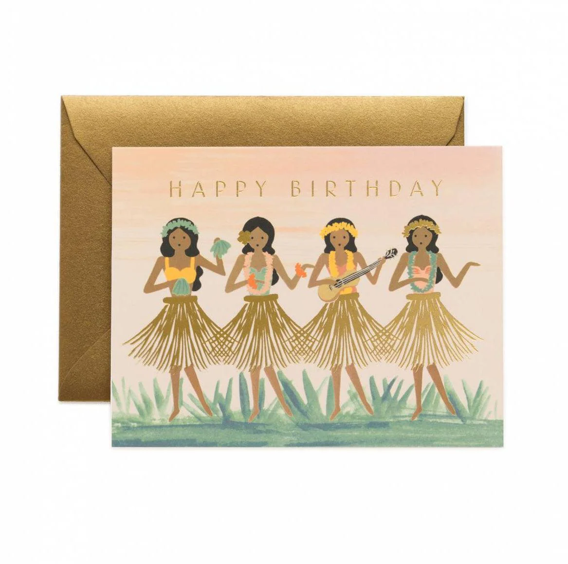 Rifle Paper Co Card - Happy Birthday Hula
