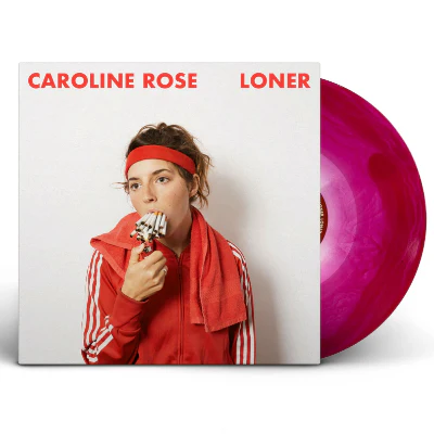 Rose, Caroline - Loner (Clear Center with Translucent Red Coloured Vinyl)