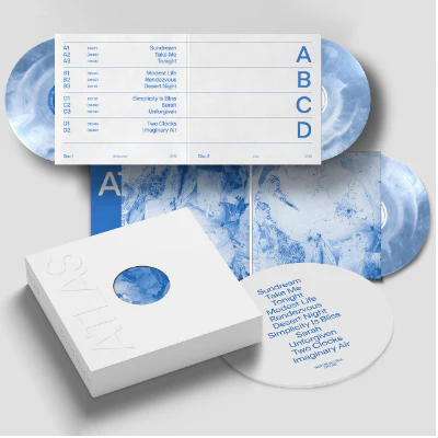 Rufus Du Sol - Atlas (10th Anniversary Deluxe Blue & White Marble Coloured 3LP Vinyl Box Set)
