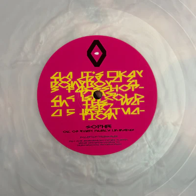 Sophie - Oil Of Every Pearl's Un-Insides (Pearl Sunrise Coloured Vinyl) - Image 2