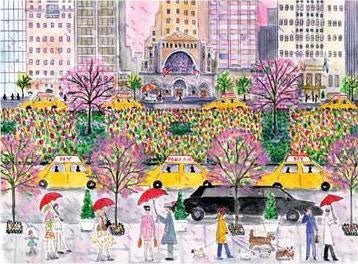 Spring on Park Avenue 1000 Piece Puzzle