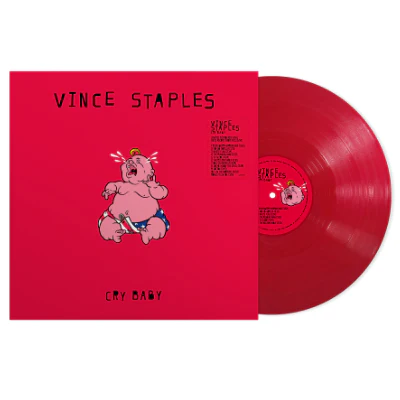 Staples, Vince - Cry Baby (Indies Exclusive Red Coloured Vinyl)