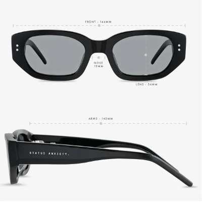 Status Anxiety - Luna Sunglasses (Black)